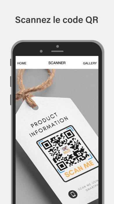 Screenshot #1 pour Barcode & QR Code Scanner Pro