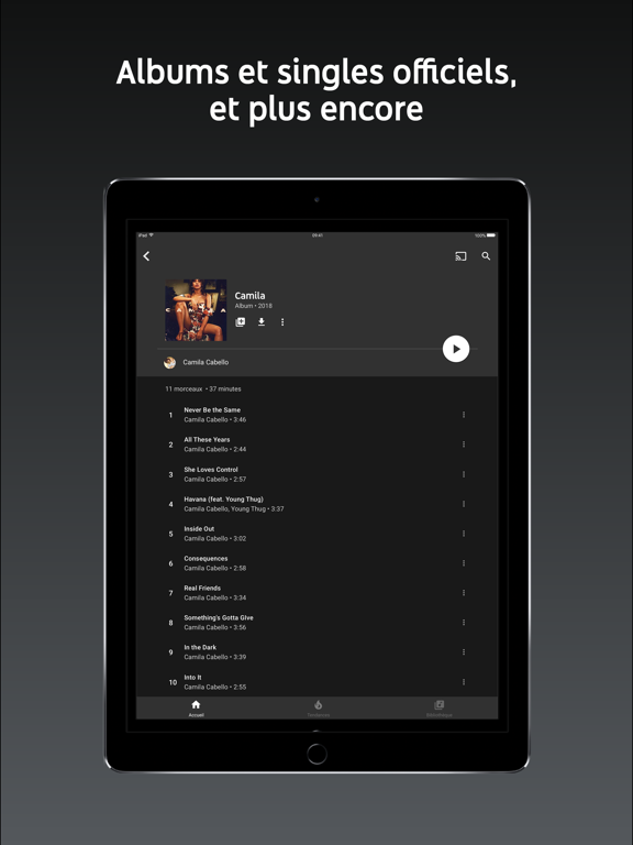 Screenshot #4 pour YouTube Music