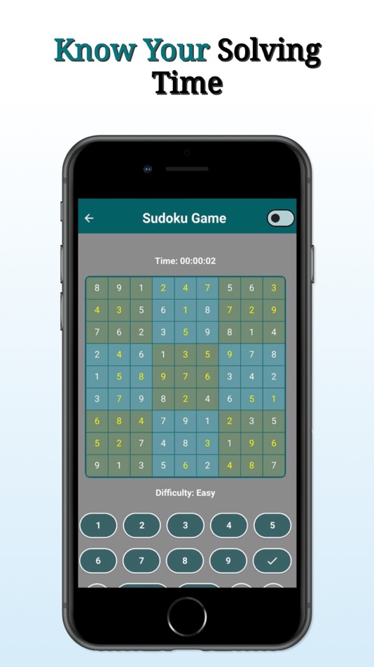#6. Sudoku Offline Game (iOS) 来自: Bishworaj Poudel