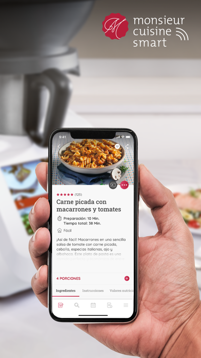 Monsieur Cuisine APP screenshot 1
