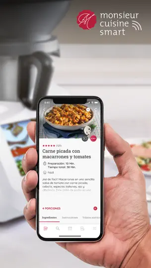 Captura de pantalla de Monsieur Cuisine APP en iPhone 1