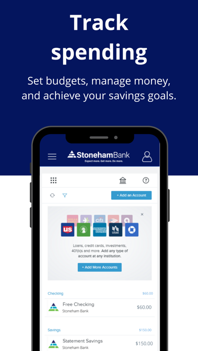 StonehamBank Mobile Screenshot