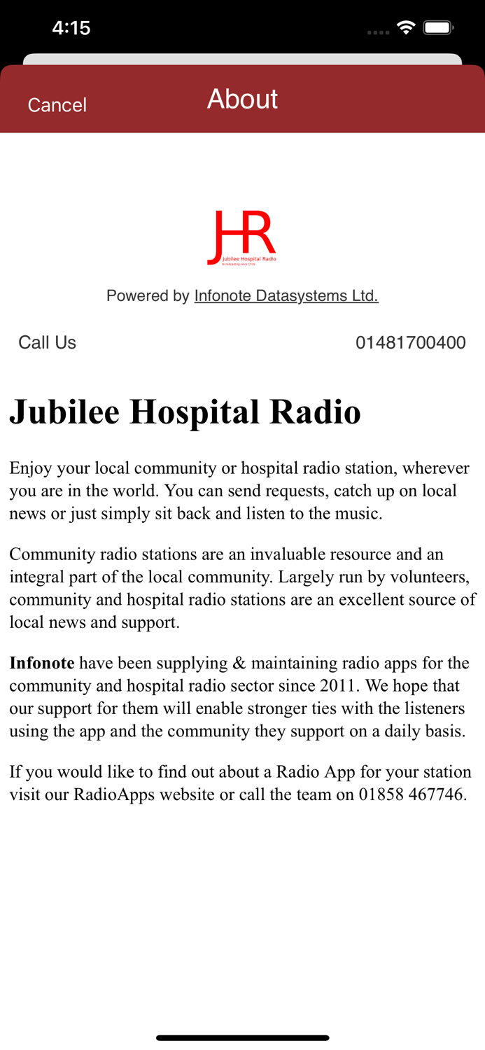 Jubilee Hospital Radio