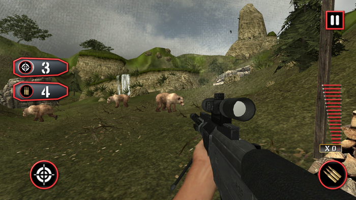 Track and Shoot Wild Animals