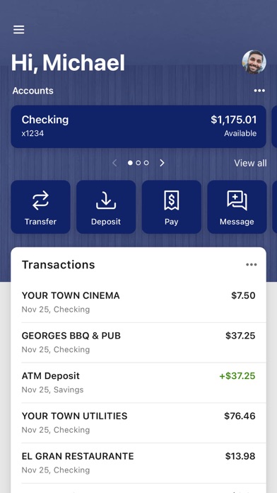 Colorado Federal Savings Bank Screenshot