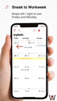 wykein - your weekend calendar iphone screenshot 3