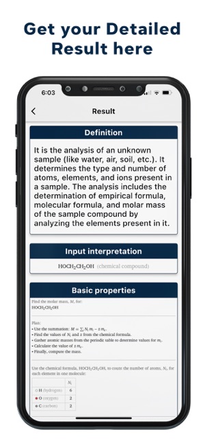 Elemental Analysis Calculator on the App Store