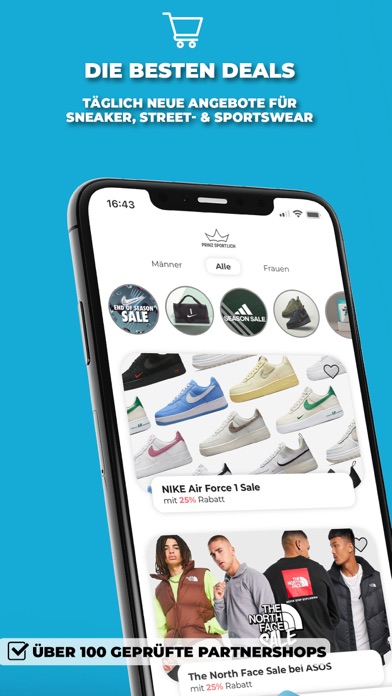 Screenshot #1 pour PRINZ SPORTLICH Sneaker Deals