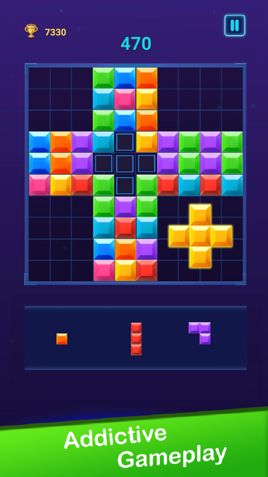 Screenshot #1 pour Block Blast Block Puzzle Games