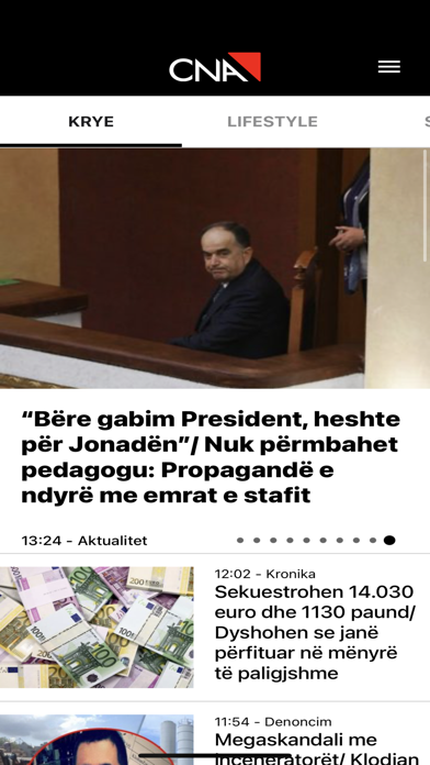 CNA | City News Albania Screenshot