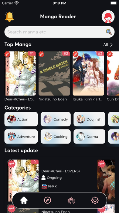 Manga reader - Best Manga Zone Screenshot