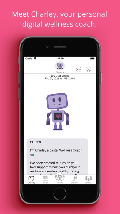 UoS Wellbeing App Screenshot