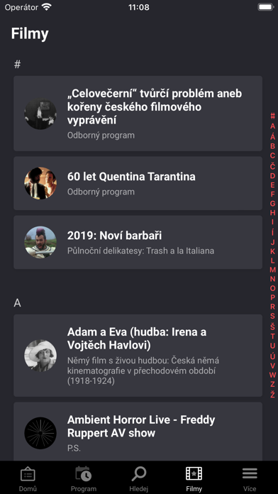 LFŠ - Letní filmová škola Screenshot