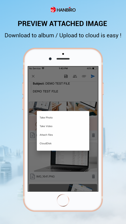 #4. Hanbiro Mail (iOS) 由: Hanbiro Co.,Inc.