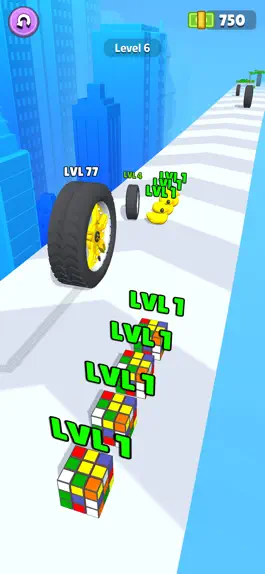 Game screenshot Level Up Wheel mod apk