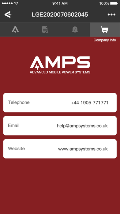AMP SYSTEMS Screenshot