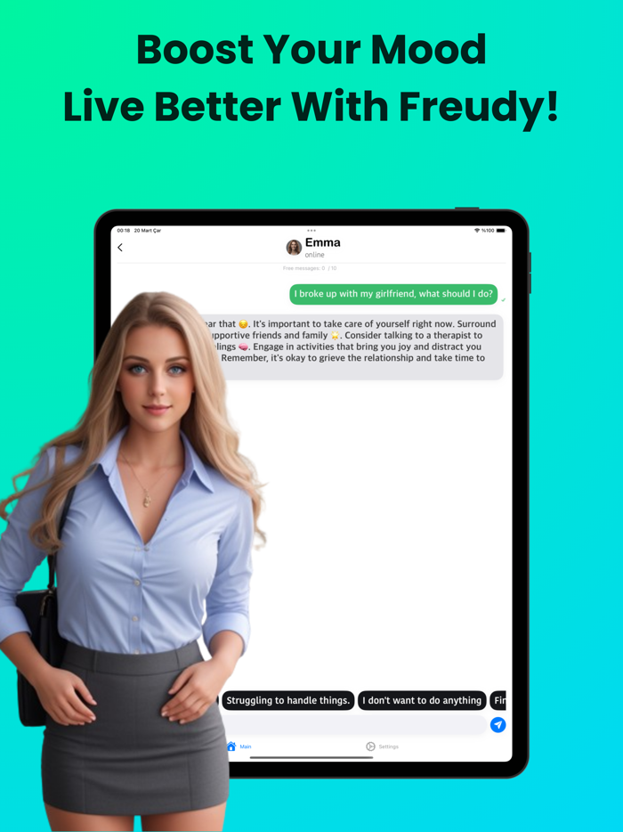 Freudy AI Therapist Assistant