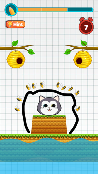 Save The Cat Game Screenshot