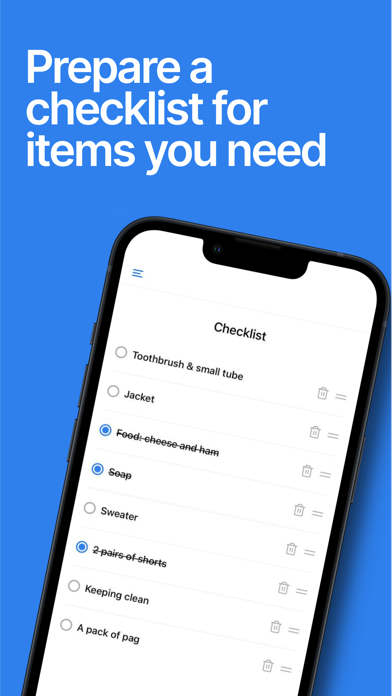 RV Trip wizard with AI Helper Screenshot