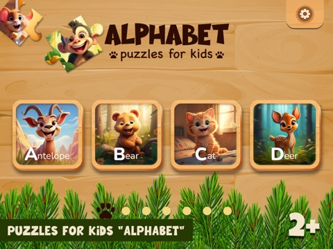 Puzzle games for kids ABCのおすすめ画像1