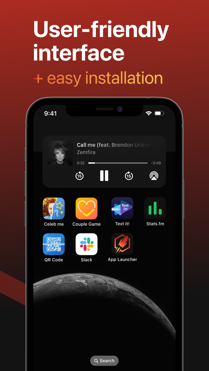 App Launcher for Lock Screen