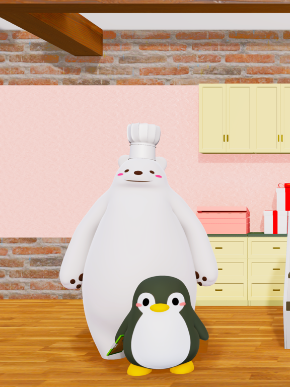 脱出ゲーム ペンギンくんと小さくてかわいいケーキ屋さん