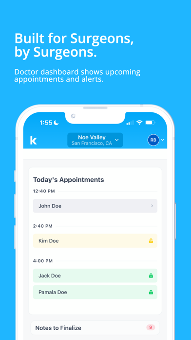 Kubo Surgical iPhone screenshot 5 - Medical app