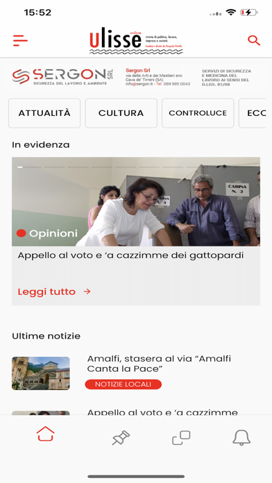 Ulisse Online Screenshot