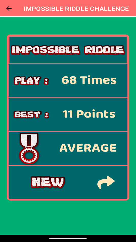 #4. IMPOSSIBLE RIDDLES CHALLENGE (iOS) 来自: NGUYEN DUC HIEU
