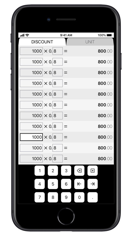 Shopping Calc.
