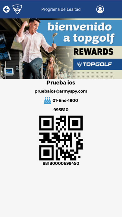 Topgolf México Screenshot