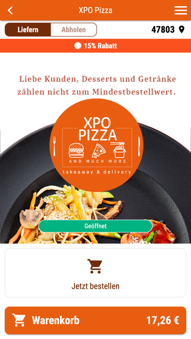 XPO Pizza Screenshot