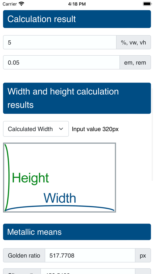 #3. Web Calculation Tool (iOS) Podle: Eiichi Uchibori