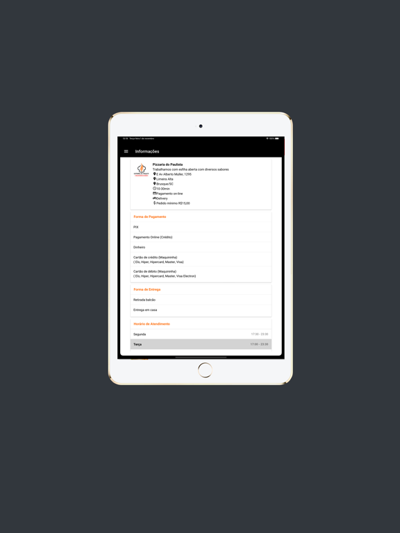 App screenshot