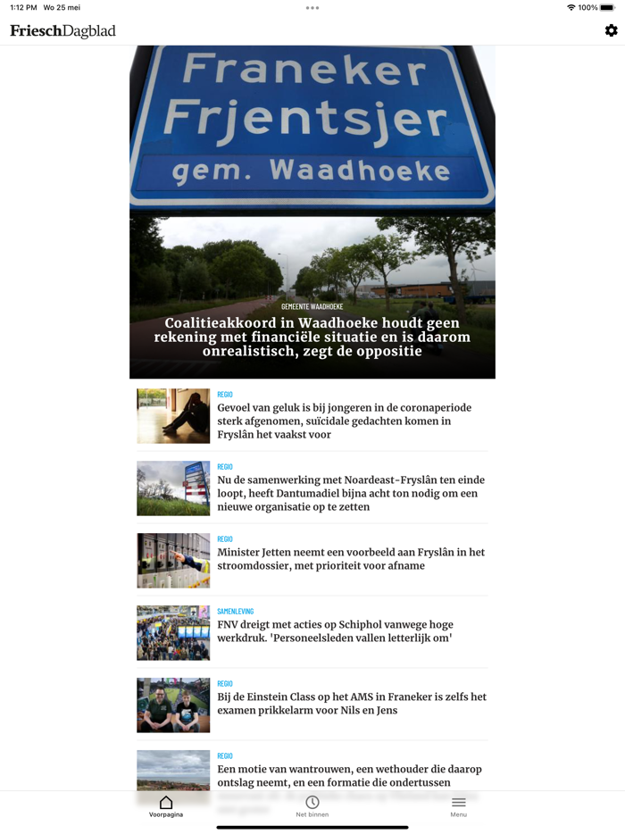 Friesch Dagblad nieuws