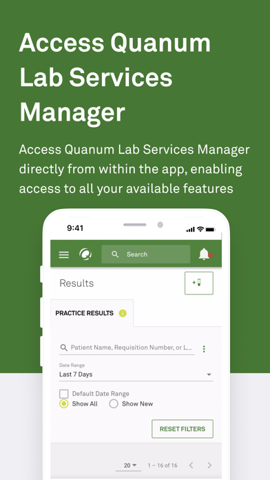 Quest Lab Alert for Physicians Screenshot