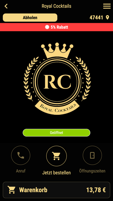 Royal Cocktails Screenshot