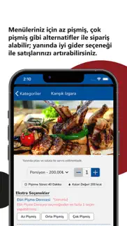 tablet menü iphone screenshot 4