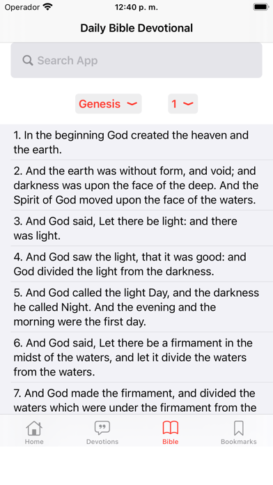 Daily Bible Devotional + Bible Screenshot