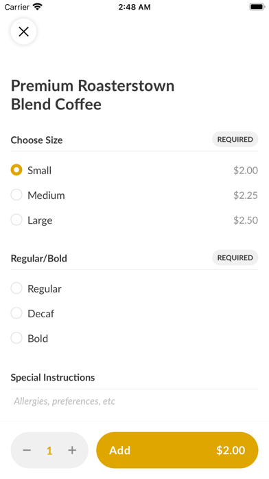 Goldberg's New York Bagels Screenshot