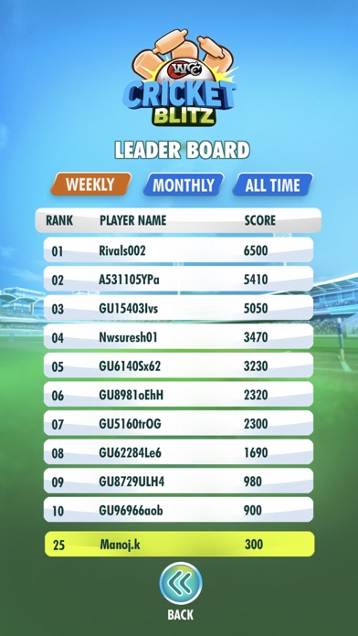 WCC Cricket Blitz Screenshot