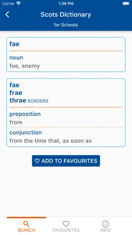 Game screenshot Scots Dictionary for Schools apk