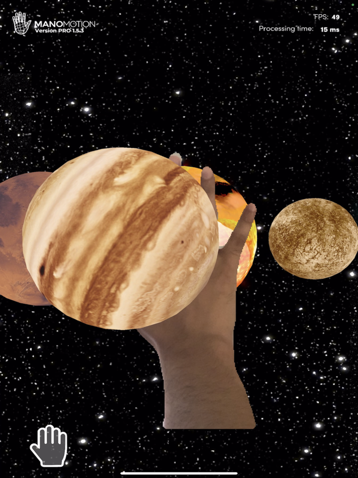 ManoMotion Hand Occlusion