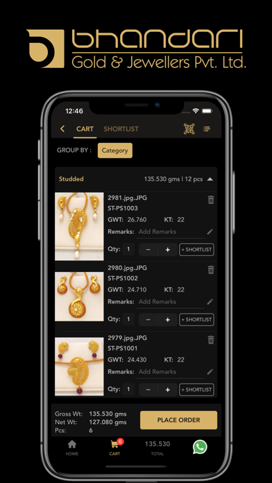 Bhandari Gold & Jewellers Screenshot