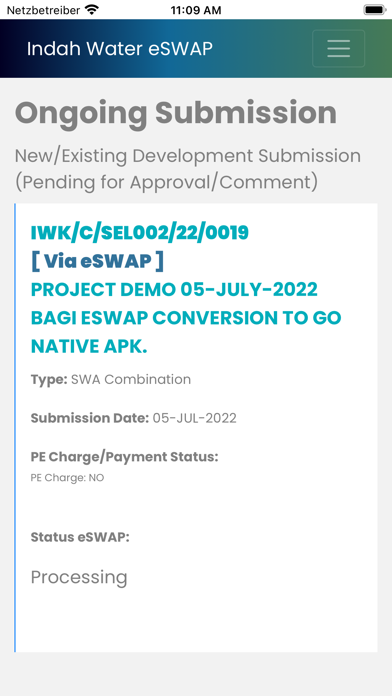 Indah Water eSWAP Screenshot