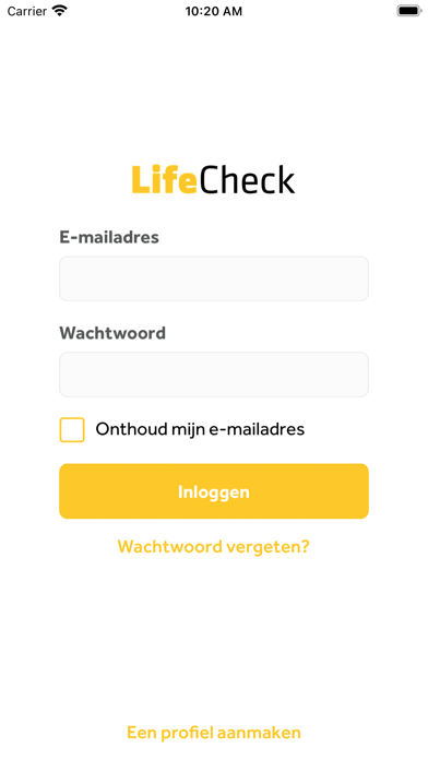 LifeCheck Screenshot