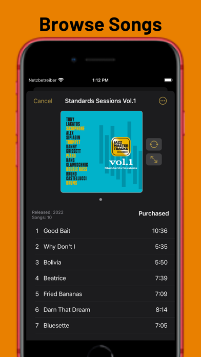 Jazz Master Tracks Screenshot