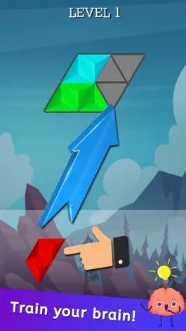 Game screenshot Matching Triangles Tangram apk