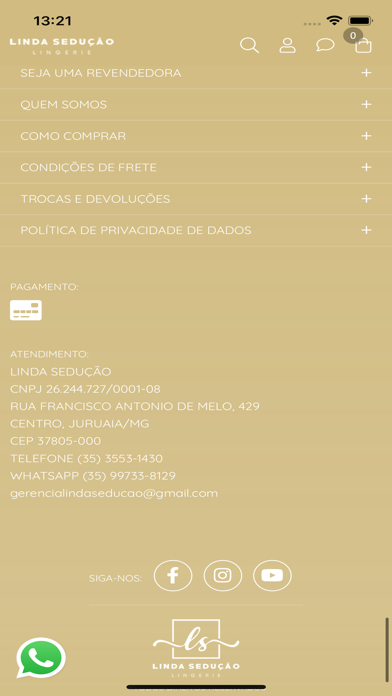 linda sedução Screenshot