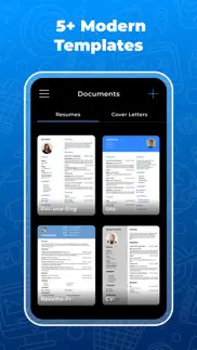 resume maker builder iphone screenshot 2